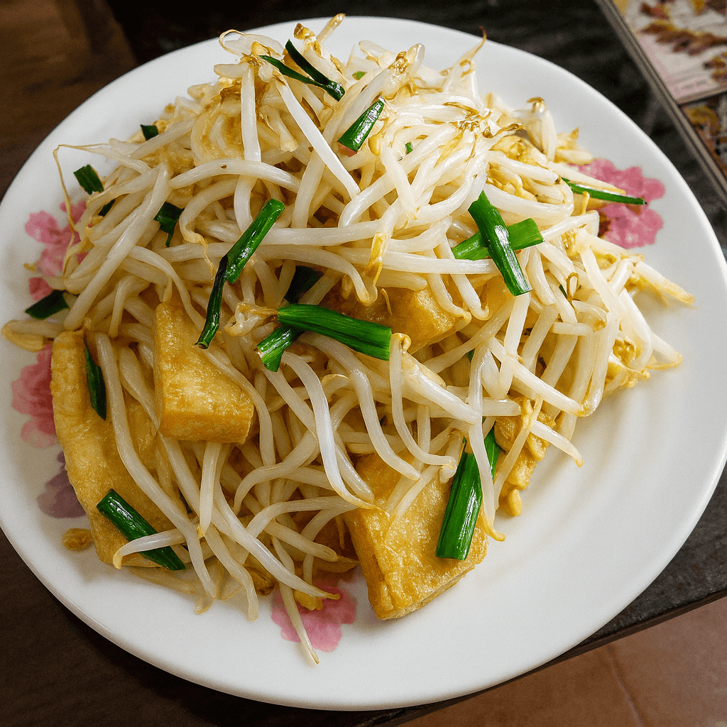 Đậu phụ xào giá đỗ detail