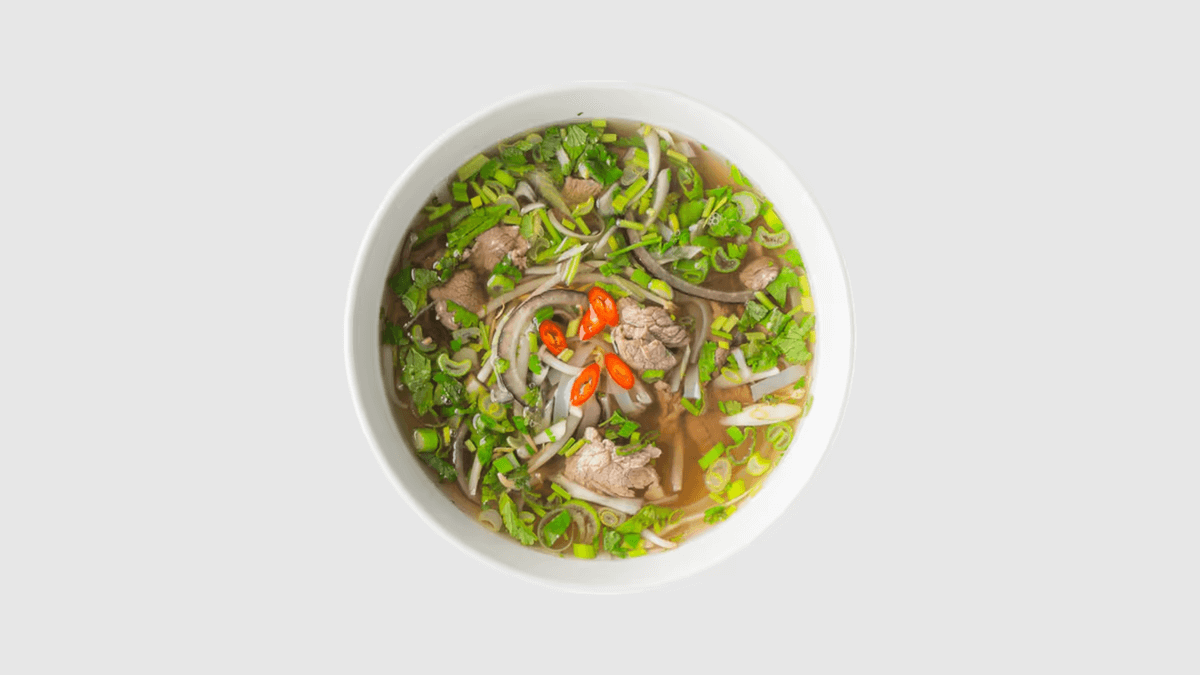 Phở bò chín